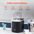 Portable Countertop Ice Maker 26Lbs/24H Self-Cleaning with Scoop Basket