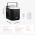 Portable Countertop Ice Maker 26Lbs/24H Self-Cleaning with Scoop Basket