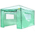 VEVOR 12\'x 8\'x 8\' Pop-Up Greenhouse, Set Up in Minutes, Portable Greenhouse with Doors & Windows. High Strength PE Cover & Powder-Coated Steel Construction