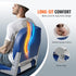 Boat Seat, 480 mm Low Back Boat Seat, Folding Boat Chair with Thickened Sponge Padding and Hinge, Fold-Down Boat Captain Chair for Fishing Boat, Sightseeing Boat, Speedboat, Canoe, 1-Piece