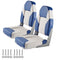 Boat Seats, 555 mm High Back Boat Seat, Folding Boat Chair with Thickened Sponge Padding and Hinge, Fold-Down Boat Captain Chairs for Fishing Boat, Sightseeing Boat, Speedboat, Canoe, 2-Pack
