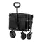 120L Folding Wagon Cart 225lb Heavy Duty Utility Cart All Terrain