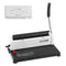 Coil Spiral Binding Machine, Manual Book Maker 34-Holes Binding 120 Sheets, Punch Binder with Adjustable Side Margin, for Letter Size, A4, A5
