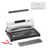 Electric Coil Binding Machine 46 Hole Spiral Binder 500 Sheets A4 A5