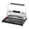 Coil Spiral Binding Machine, Manual Book Maker with Electric Binding, 46-Holes Binding 500 Sheets Punch Binder, with 100pcs 5/16'' Coil Binding Spines, for Letter Size, A4, A5