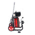 VEVOR 30m x 10.5mm Electric Drain Cleaner, Auto Feed Sewer Auger, 8 Cutters