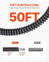 Drain Cleaner Machine 15m x 13mm, Auto Feed Sewer Snake Auger on Wheels, Portable Drain Cleaning Machine with 4 Cutters & Air-activated Foot Switch for 50mm to 150mm Pipes