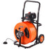 Drain Cleaner Machine Electric Drain Auger 100 FT x 3/4In Auto Feed