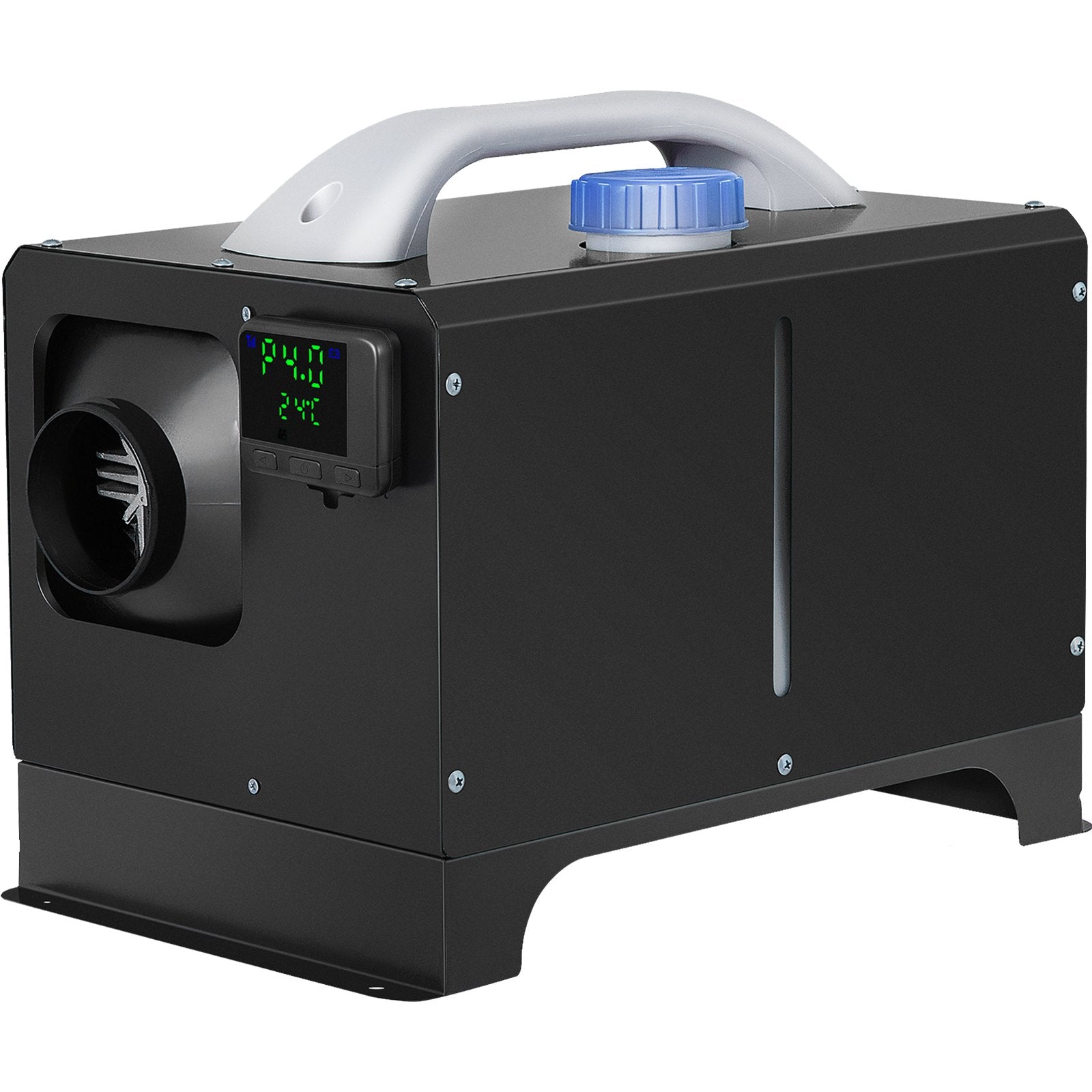 Diesel Air Heater 8KW, All in One 12V Truck Heater, Parking Heater with Black LCD, Remote Control, Fast Heating Diesel Heater for RV Truck, Boat, Bus, Car Trailer, Motorhomes