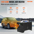 Diesel Air Heater 8KW, All in One 12V Truck Heater, Parking Heater with Black LCD, Remote Control, Fast Heating Diesel Heater for RV Truck, Boat, Bus, Car Trailer, Motorhomes