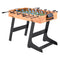Folding Foosball Table 106cm Full Size Soccer Game Table Indoor Set
