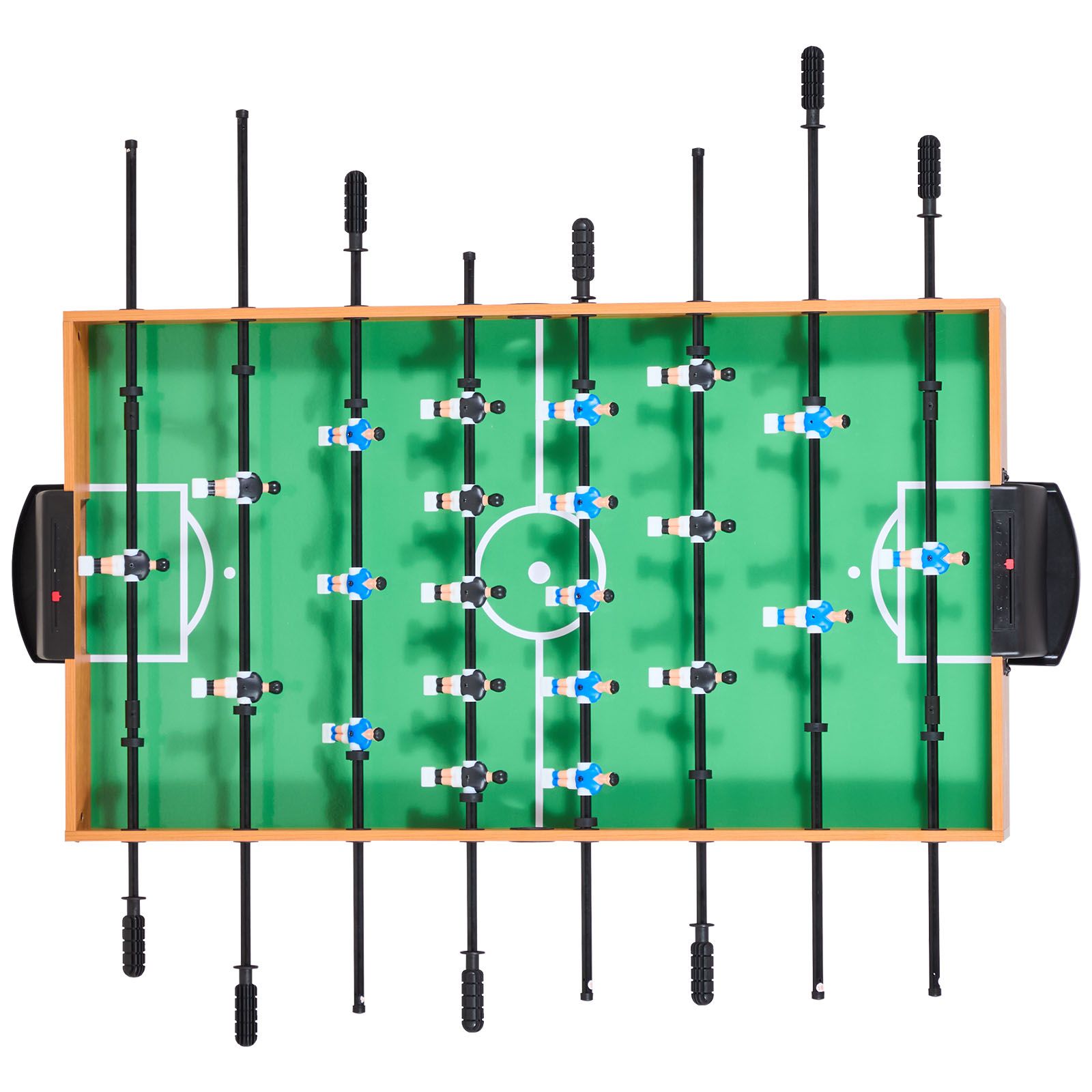 Folding Foosball Table 106cm Full Size Soccer Game Table Indoor Set