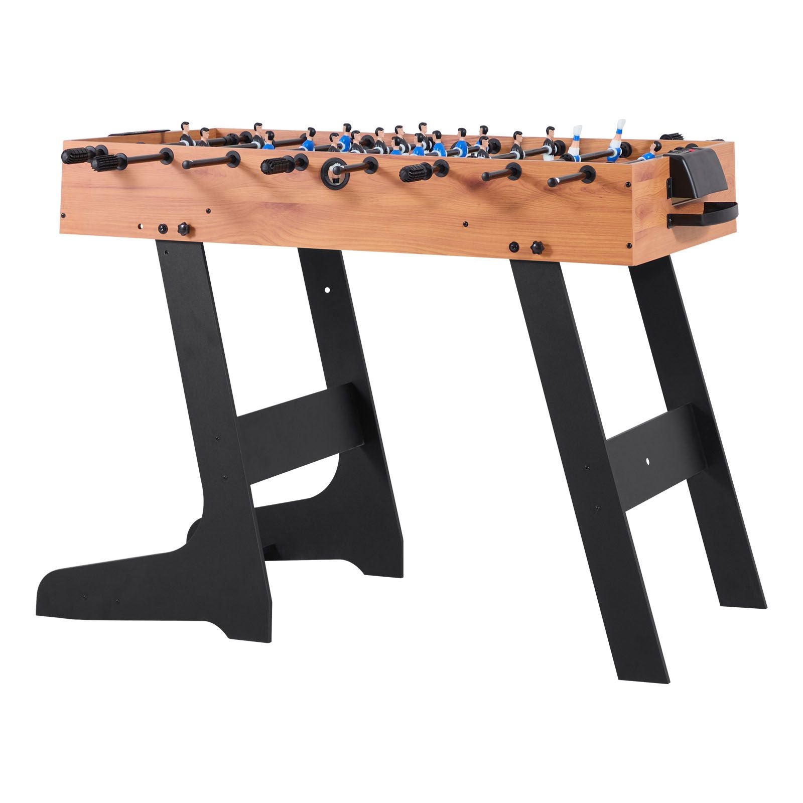 Folding Foosball Table 106cm Full Size Soccer Game Table Indoor Set