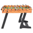 Folding Foosball Table, 106 cm Standard Size Table, Indoor Full Size Foosball Tables for Home, Family, and Game Room, Durable Soccer Set, Includes 2 Balls