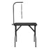 Foldable Dog Grooming Table 808x460mm Stainless Steel Arm Clamp Stand