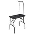 Foldable Dog Grooming Table 808x460mm Stainless Steel Arm Clamp Stand