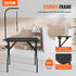 Pet Grooming Table Arm with Clamp, 808 x 460 mm Dog Grooming Station, Foldable Pets Grooming Stand for Medium and Small Dogs, Free No Sit Haunch Holder with Grooming Loop, Bearing 99.8kg