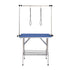 36in Foldable Pet Grooming Table with Double Arms & Clamp 150kg Capacity