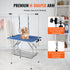36in Foldable Pet Grooming Table with Double Arms & Clamp 150kg Capacity