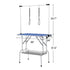 36in Foldable Pet Grooming Table with Double Arms & Clamp 150kg Capacity