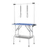 36in Foldable Pet Grooming Table with Double Arms & Clamp 150kg Capacity