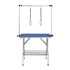 VEVOR Pet Grooming Table Two Arms with Clamp, 915 x 610mm Dog Grooming Station, Foldable Pets Grooming Stand for Medium and Small Dogs, Free Two No Sit Haunch Holder with Grooming Loop, Bearing 150kg