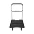 Foldable Push Cart Dolly, 149.69 kg Capacity, Folding Platform Truck with Swivel Wheels, Moving Platform Hand Truck Flatbed Cart, Adjustable Push Handle, for Easy Storage, 680 x 495 x 115 mm
