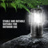 LED Camping Lanterns Collapsible Battery Powered Flashlights Set of 4