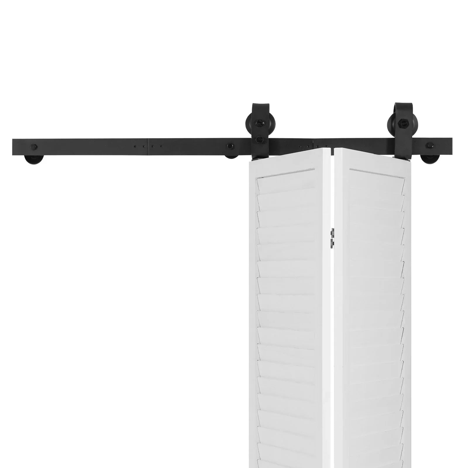 Bi-Folding Sliding Barn Door Hardware Track Kit 40