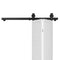 Bi-Folding Sliding Barn Door Hardware Track Kit 40" for Two 18" Doors