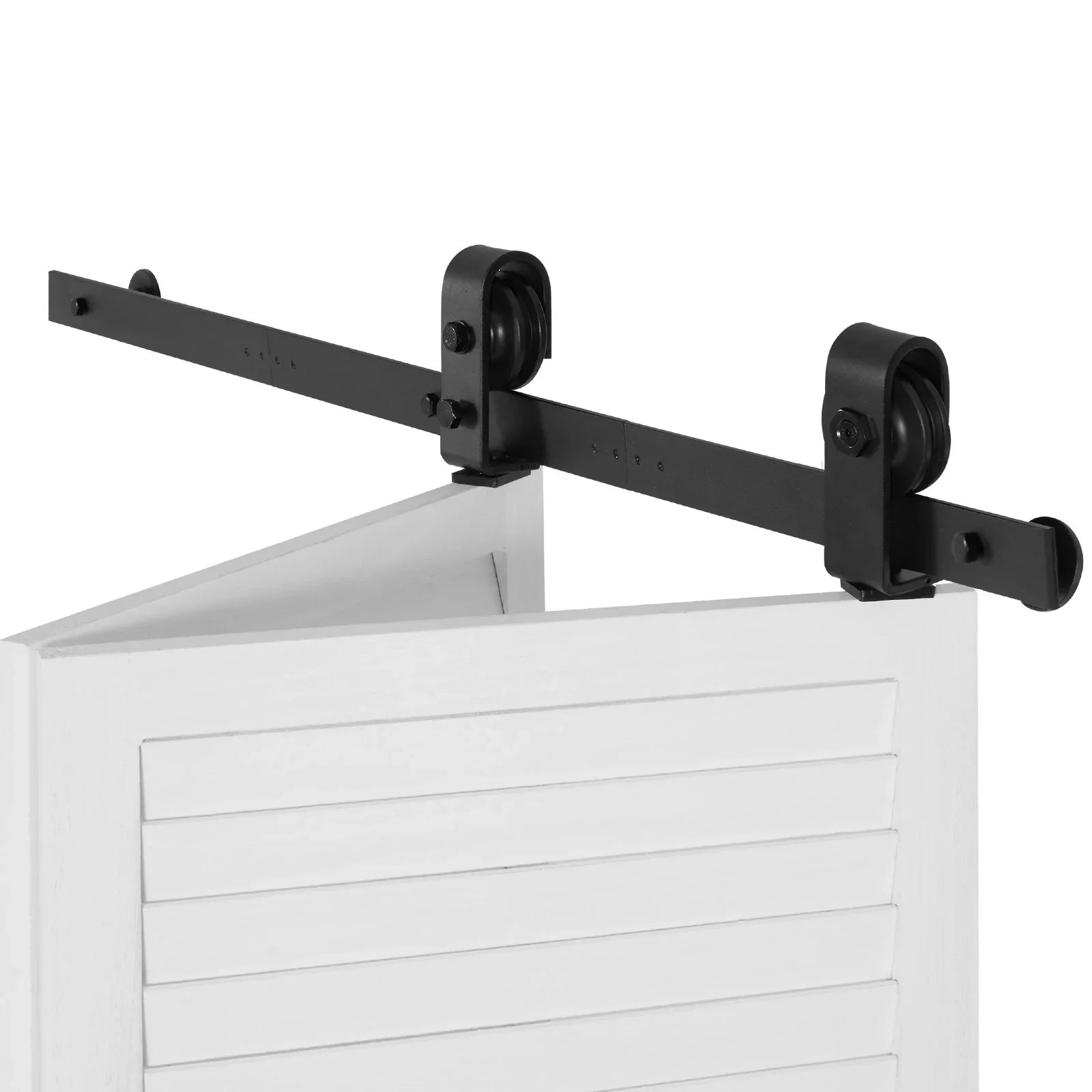 Bi-Folding Sliding Barn Door Hardware Track Kit 40