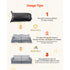 14 Piece Modular Kids Play Couch Sofa 28D Foam Convertible Toddler Gray