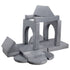 14 Piece Modular Kids Play Couch Sofa 28D Foam Convertible Toddler Gray