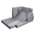 14 Piece Modular Kids Play Couch Sofa 28D Foam Convertible Toddler Gray