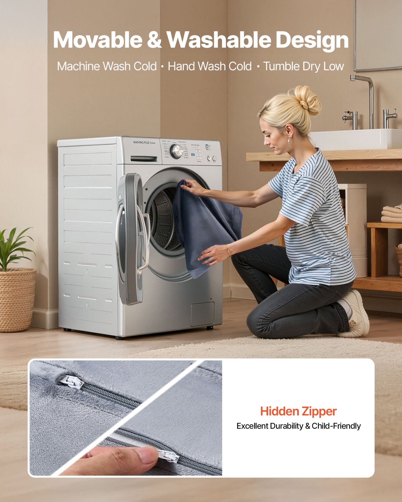 Modular Kids Play Couch, Sectional Toddler Sofa with Armrests, 28D Sponge & Short Pile, Convertible Kids Modular Couch DIY Creative Combination for Playroom, Bedroom, Living Room, 14 Pcs, Gray