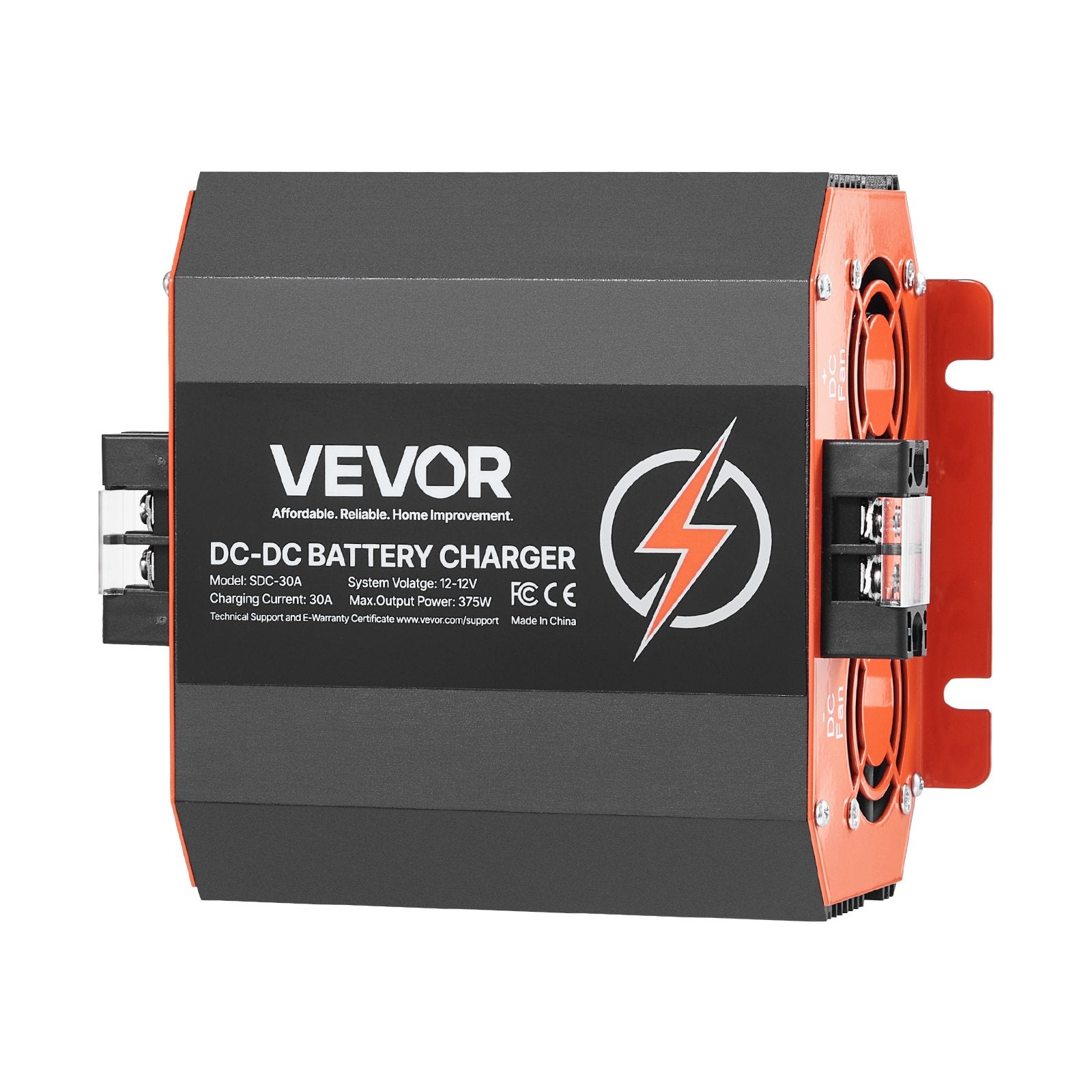 12V 30A DC to DC Charger Battery Charger 375W for Lead-Acid Lithium AGM
