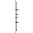 Over the Toilet Storage 4-Tier Bathroom Shelf Rack Space Saver Organizer