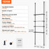 Over the Toilet Storage 4-Tier Bathroom Shelf Rack Space Saver Organizer