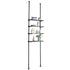 Over the Toilet Storage 4-Tier Bathroom Shelf Rack Space Saver Organizer