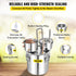 VEVOR Moonshine Still Water Alcohol Distiller 50L w/Thumper Keg & Water Pump