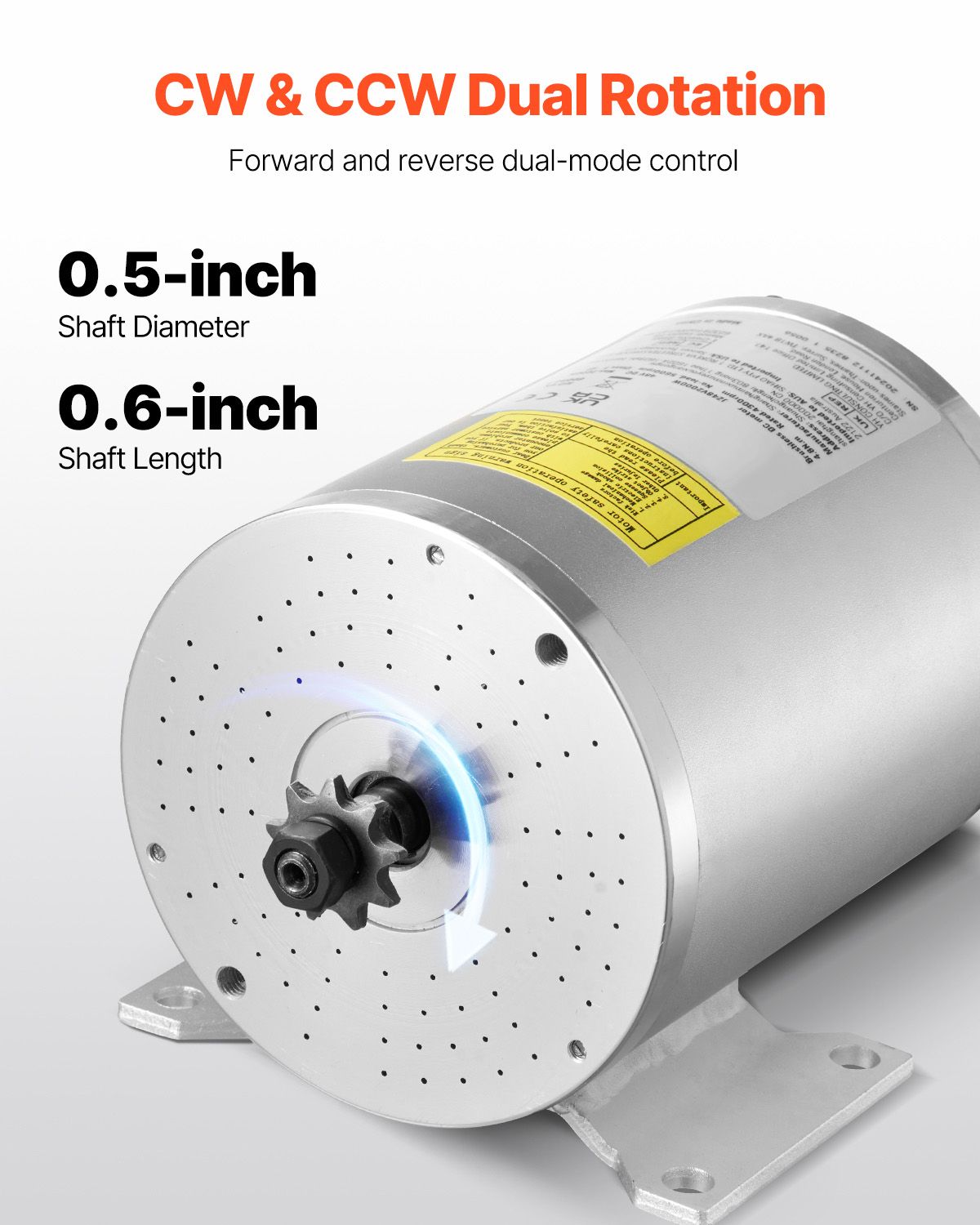 2000W 48V Brushless DC Motor Kit with Controller Throttle for E-Bike DIY