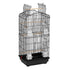 Large Bird Cage, 62 in, Open Top Parakeet Cage with Rolling Stand,  Steel Bird Flight Cage with Removable Tray, Budgie Birdcage with 4 Perches, Parrot Cage for Lovebirds Cockatiels Pet Toy