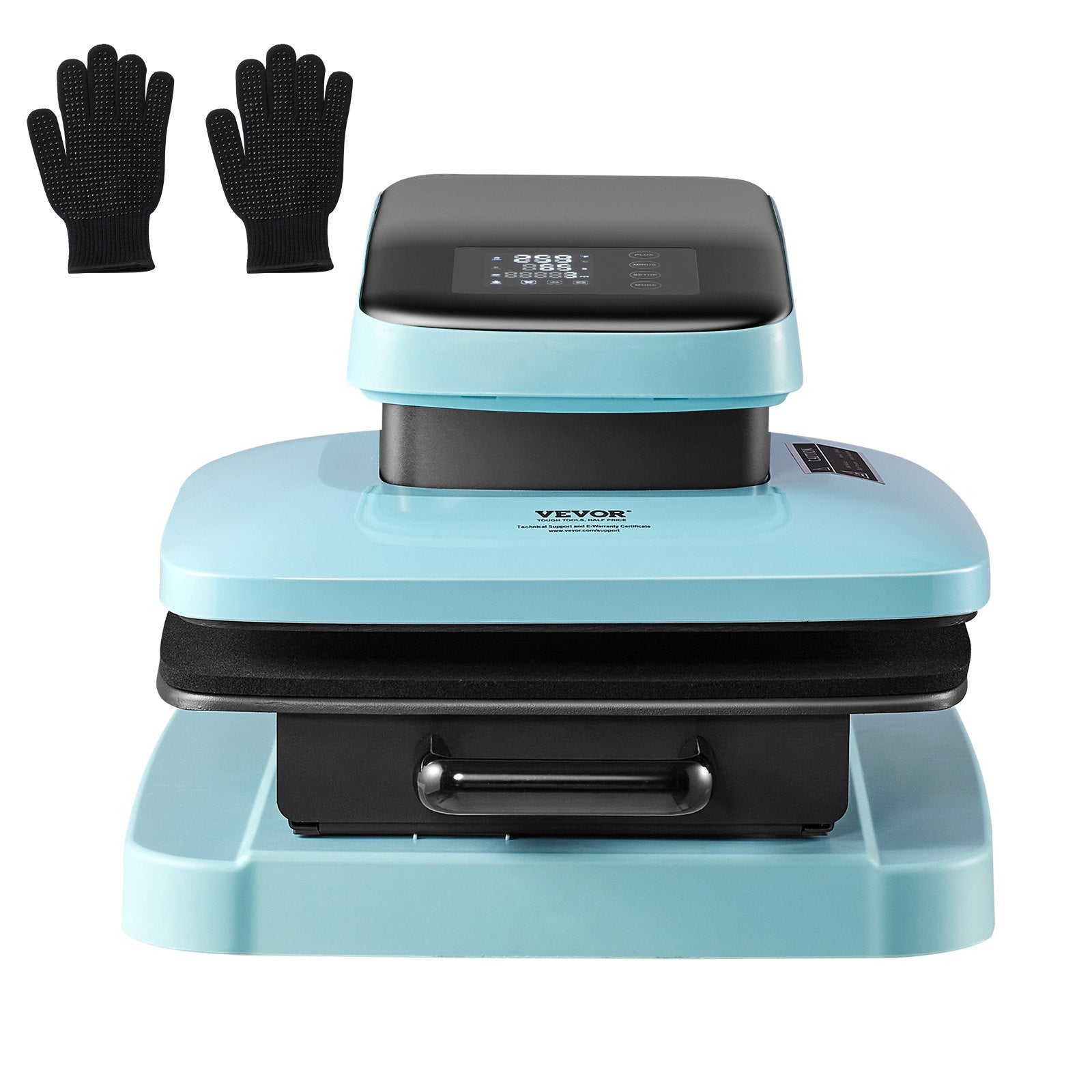 VEVOR Auto Heat Press Machine, 15 x 15 in Smart T Shirt Press Machine with Auto Release, Heats Up Fast and Evenly, Sublimation Heat Press for T Shirts, Sublimation, Vinyl, Heat Transfers Projects