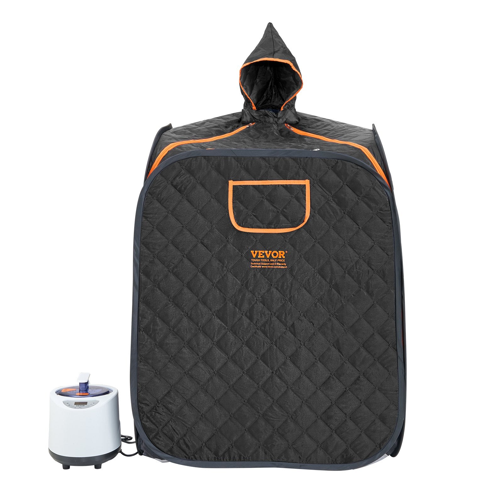 Portable Steam Sauna Tent 1000W Personal Spa Loss Weight Detox Therapy, 800x800x1000 mm