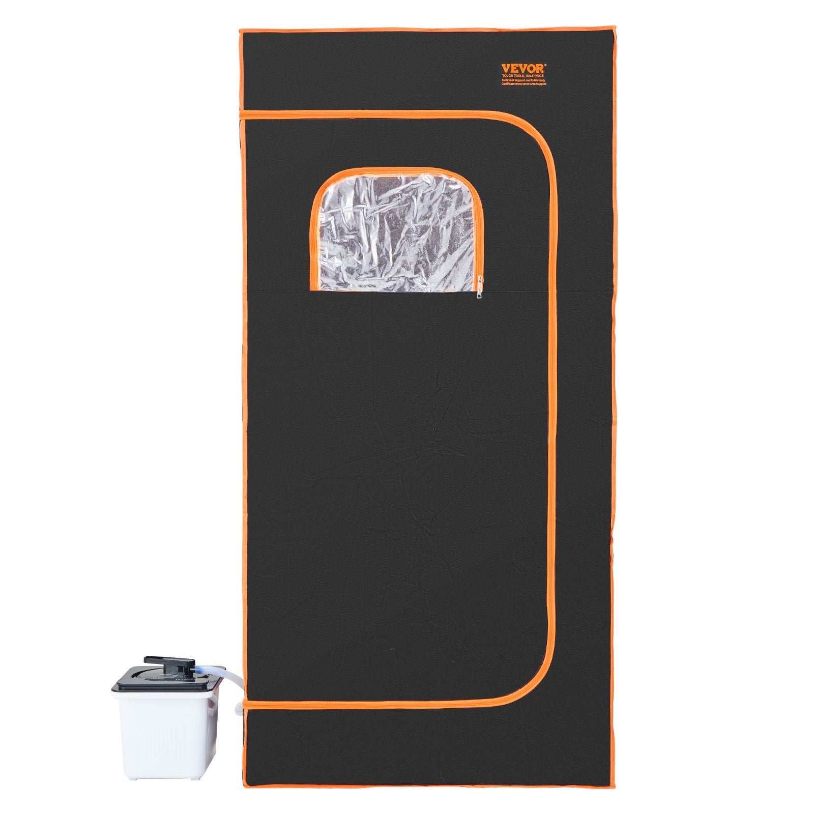 Portable Steam Sauna Tent Full Size 2000W Personal Sauna Blanket W/ Chair,880 x 880 x 1780 mm