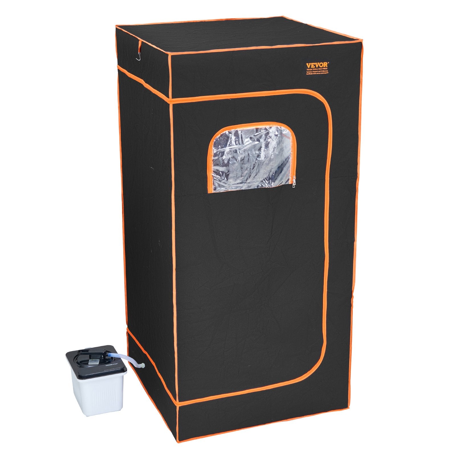 Portable Steam Sauna Tent Full Size 2000W Personal Sauna Blanket W/ Chair,880 x 880 x 1780 mm