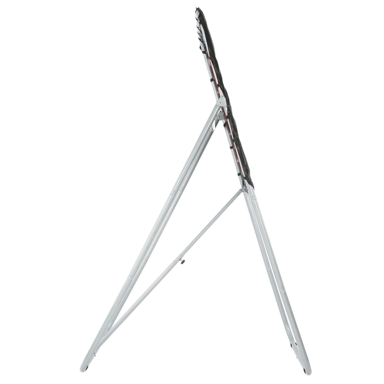 Folding Lacrosse Rebounder for Backyard, 3x4 Ft Volleyball Bounce Back Net, Pitchback Throwback Baseball Softball Return Training Screen, Adjustable Angle Shooting Practice Training Wall, Black