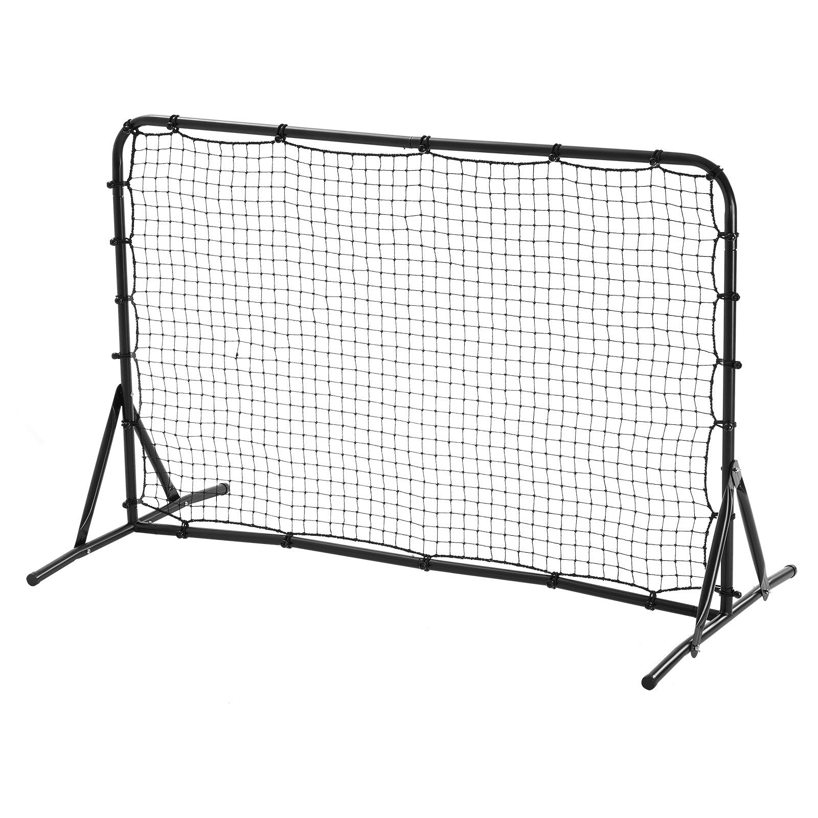 6x4FT Soccer Rebound Trainer Soccer Training Equipment Double-Sided Net
