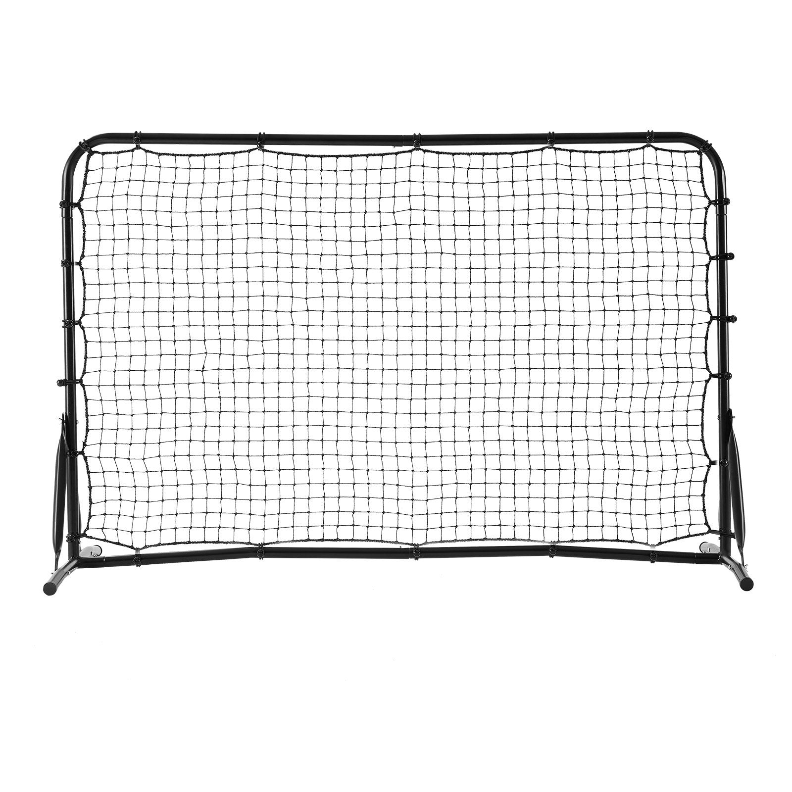 6x4FT Soccer Rebound Trainer Soccer Training Equipment Double-Sided Net