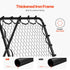 34"x34" Soccer Rebounder Net Kick-Back Portable Football Training Gifts